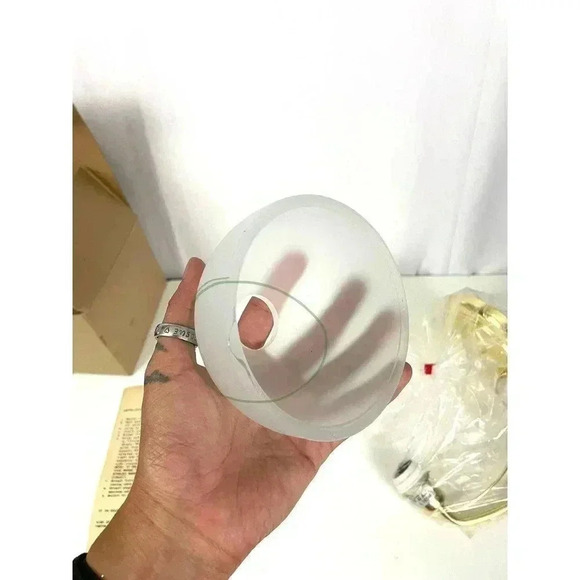 Frosted Glass Wall Lighting Fixture 5609 OPEN BOX Keller Italian Italisa Series - Picture 4 of 13